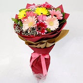 10 Gerberas Flowers Bouquet