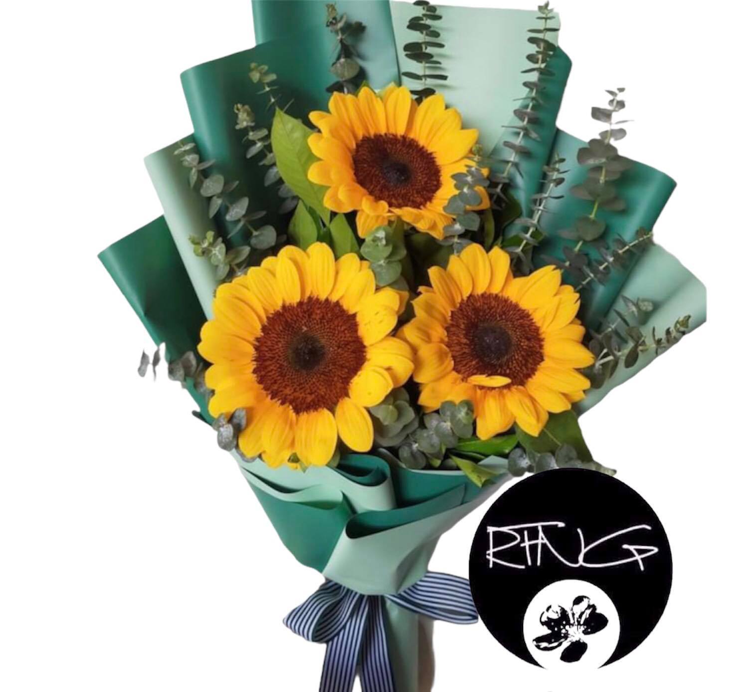 3 Stems Sunflowers - Redflowersngifts.com