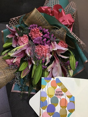 Birthday Flowers Bouquet