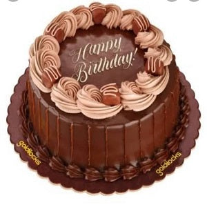 Lucious Chocolate Round Cake