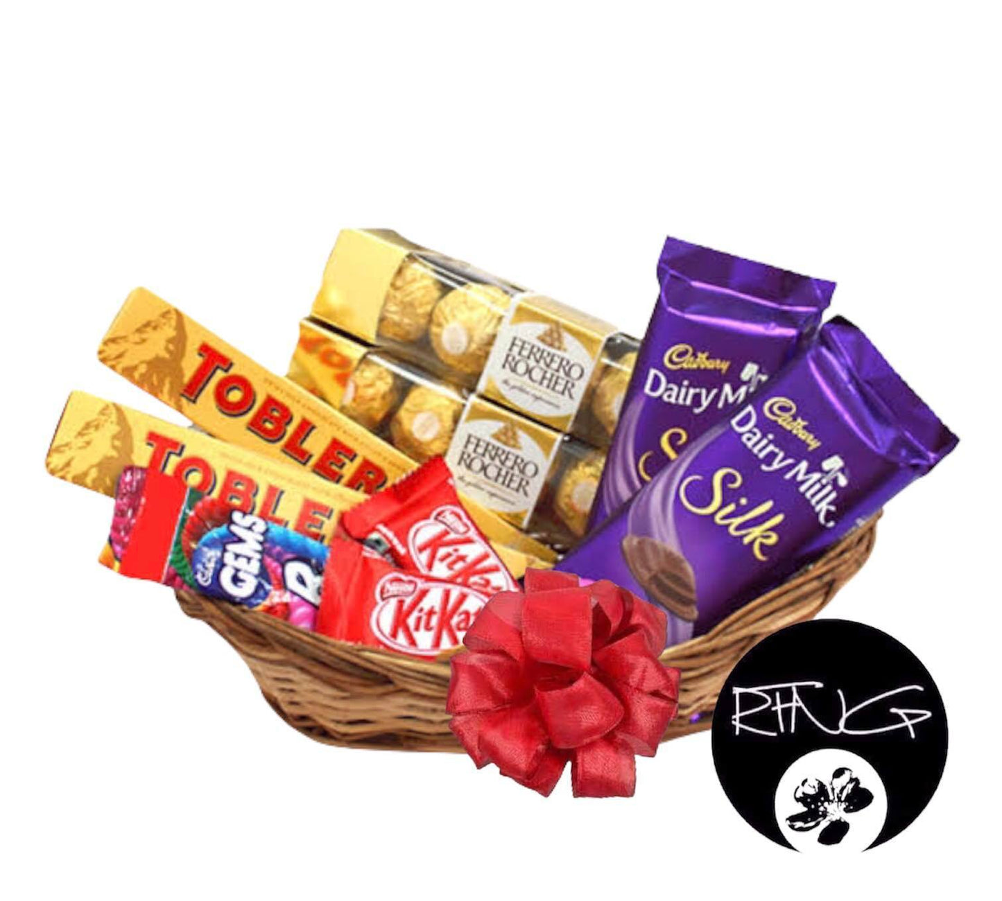 Chocolate Basket 5 - Redflowersngifts.com