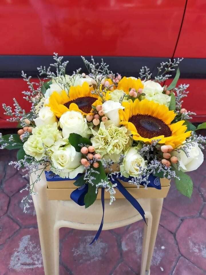 Boxed Flower Arrangement 41