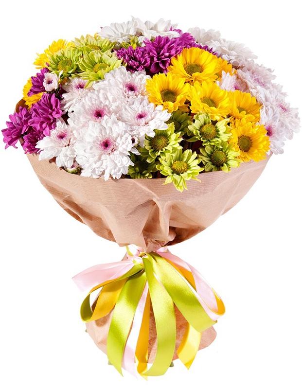Chrysanthemum Arrangment 10 - Redflowersngifts.com