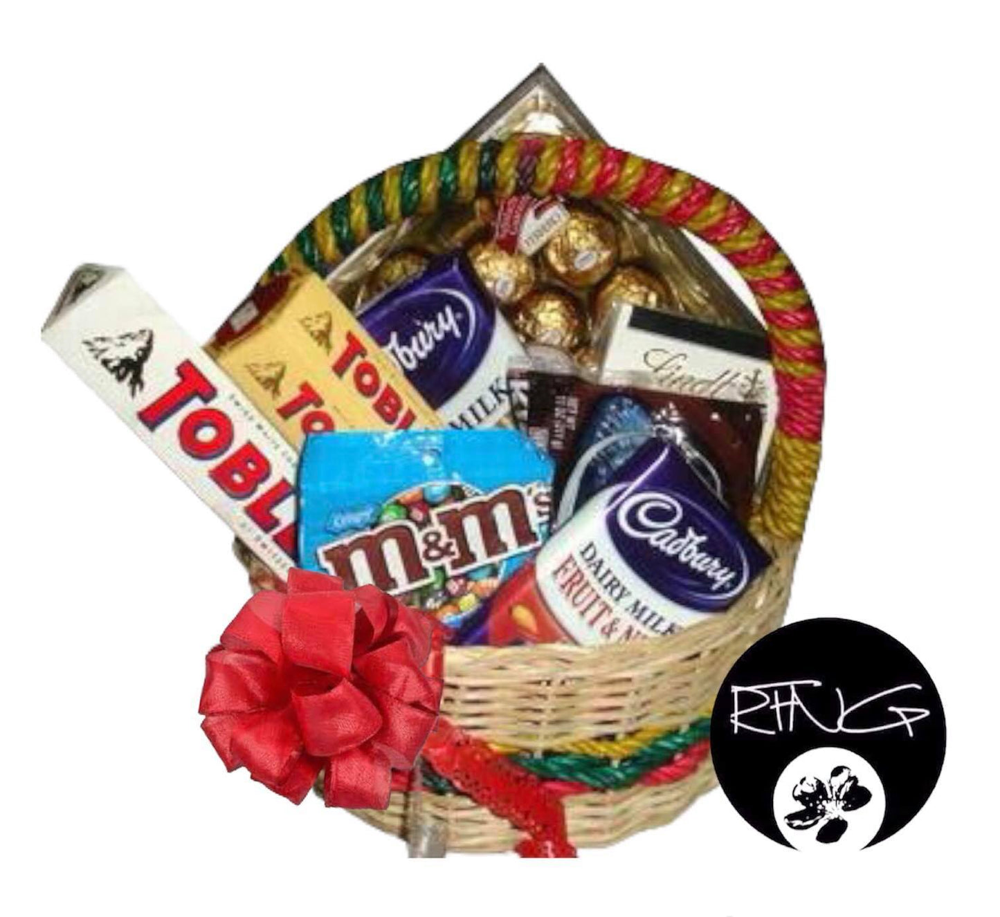 Chocolate Basket 12 - Redflowersngifts.com
