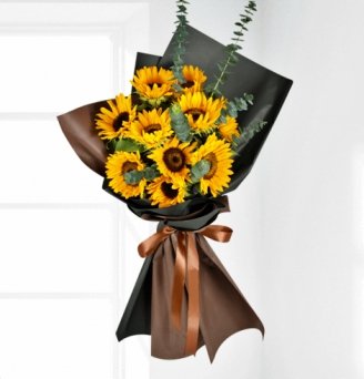Sunflowers Bouquet 3 - Redflowersngifts.com