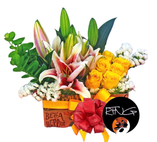 Tropical Arrangment 2 - Redflowersngifts.com