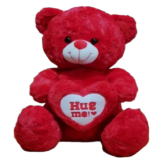18 inches Hug Me Red Bear