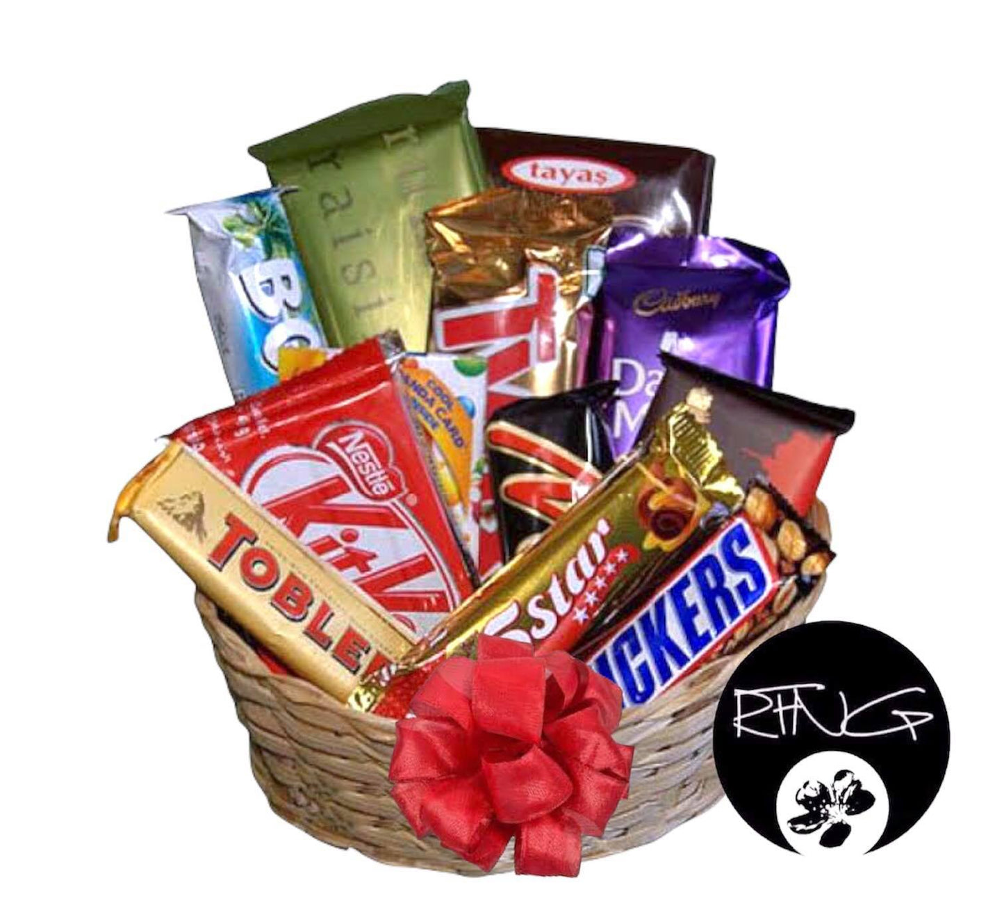 Chocolate Basket 2 - Redflowersngifts.com