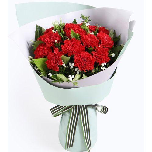 Carnation Bouquet 3 - Redflowersngifts.com