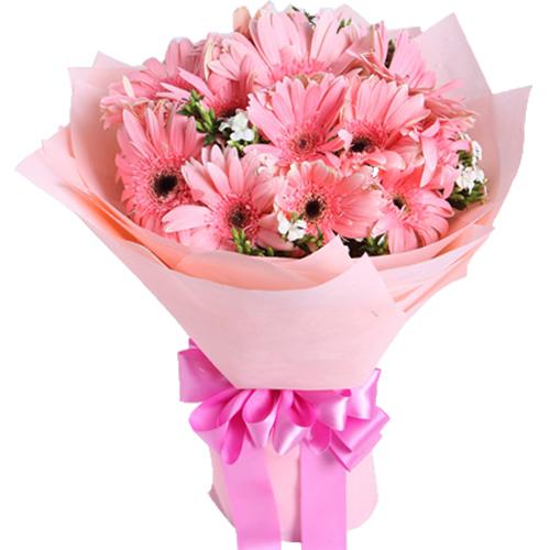 Gerbera Bouquet 1 - Redflowersngifts.com