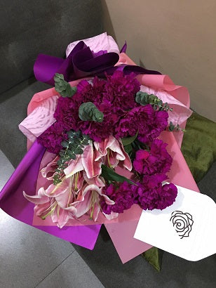 Lilies & Carnation Bouquet