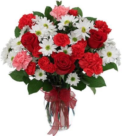 Mixed Flowers Bouquet - Redflowersngifts.com