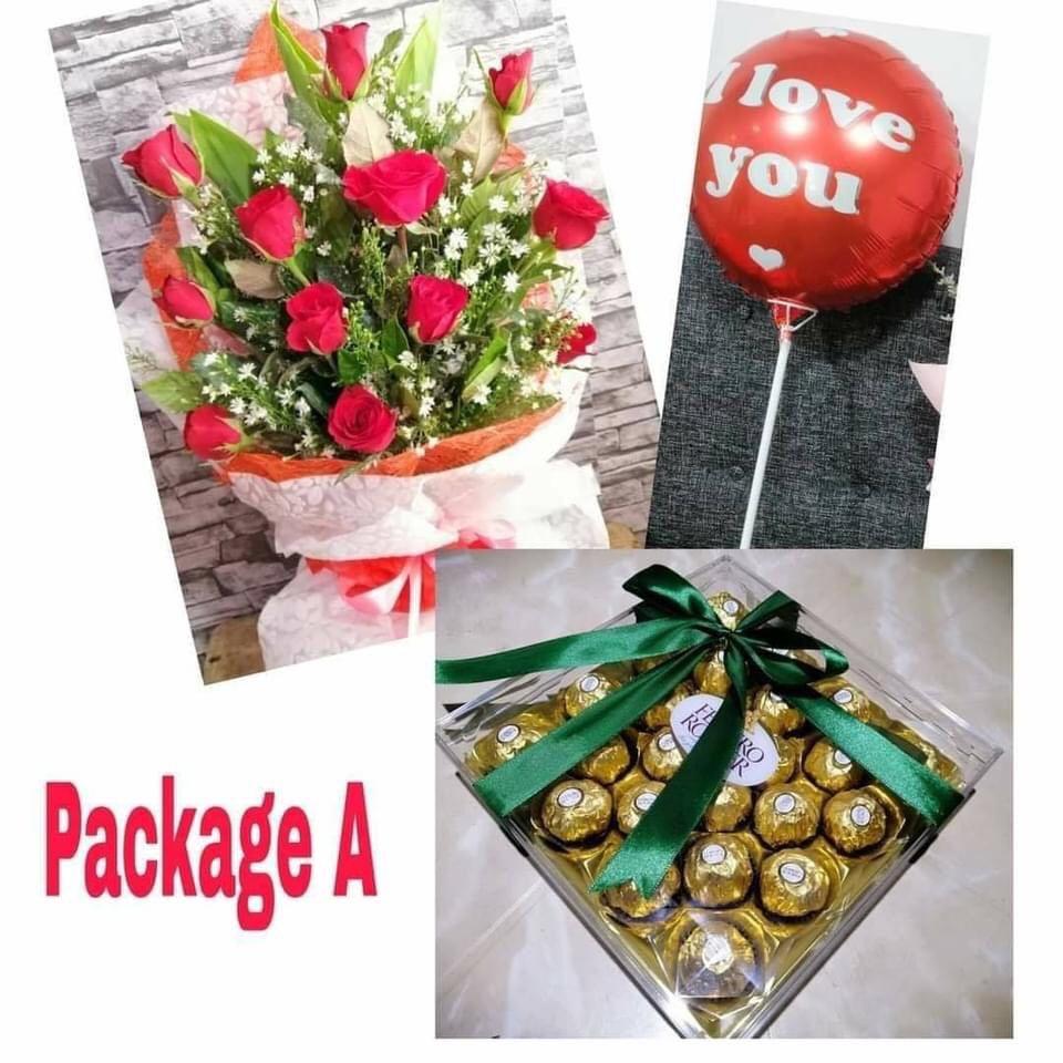 Package A - Redflowersngifts.com