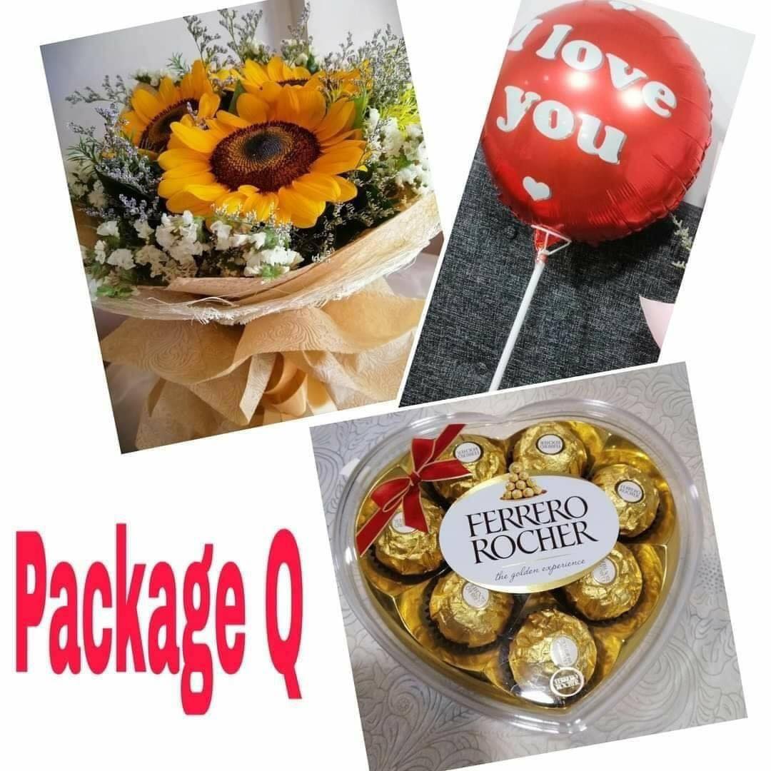 Package Q - Redflowersngifts.com