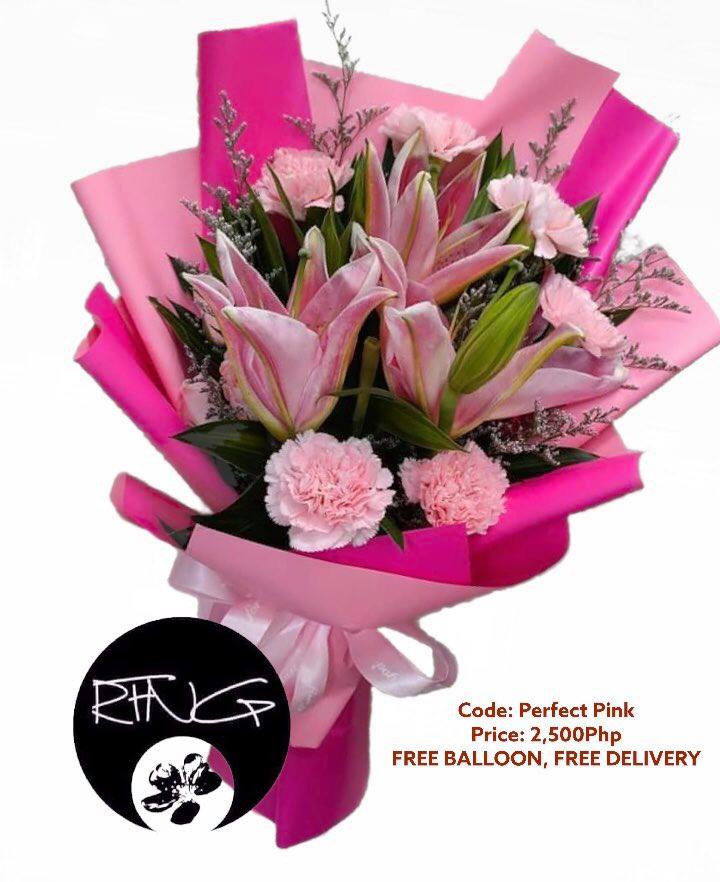 Perfect Pink - Redflowersngifts.com