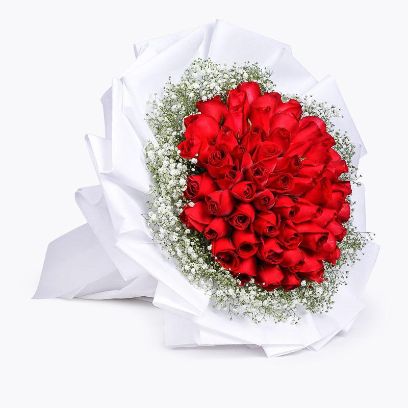 Roses Bouquet 2 - Redflowersngifts.com