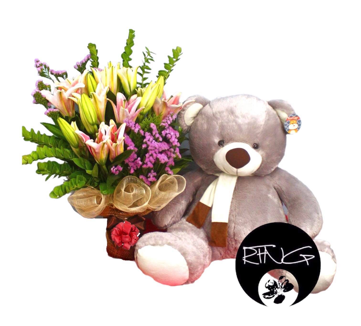 Stargazer and Bear - Redflowersngifts.com