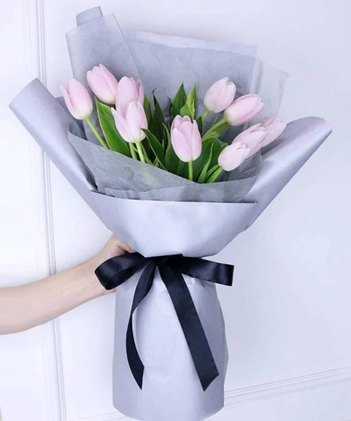 Tulips Bouquet 1 - Redflowersngifts.com
