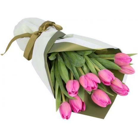 Tulips Bouquet 12 - Redflowersngifts.com