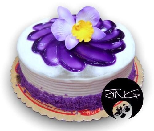 Ube Bloom Cake - Redflowersngifts.com